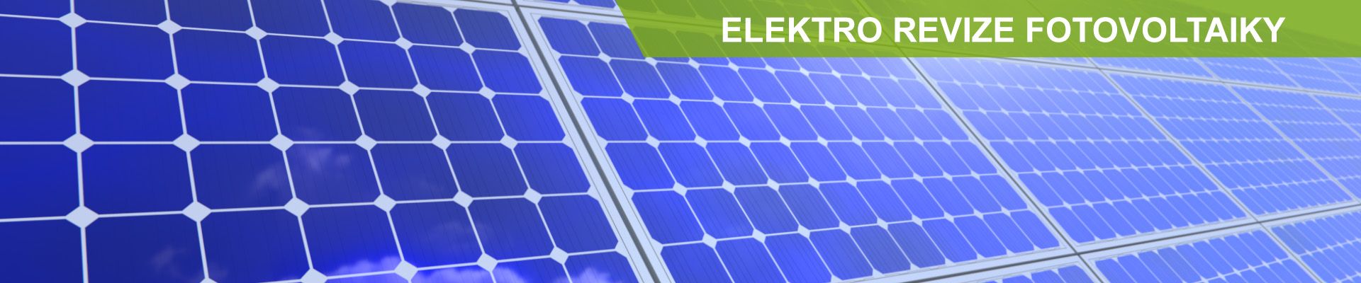 Elektro revize fotovoltaiky
